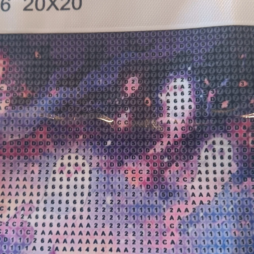 20x20 Diamond Painting Kit Ghosts Flying Through Galaxy